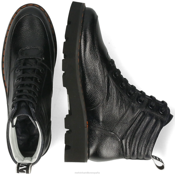 mega 40 mujer Melvin & Hamilton negro JRT4925 botines