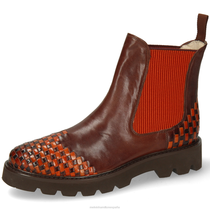 muchacha 10 mujer Melvin & Hamilton marrón JRT4889 botines