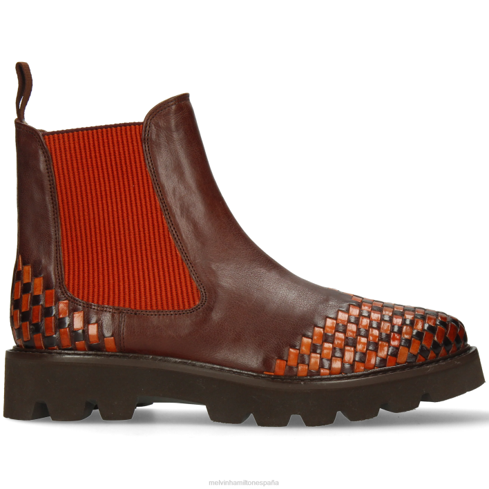 muchacha 10 mujer Melvin & Hamilton marrón JRT4889 botines