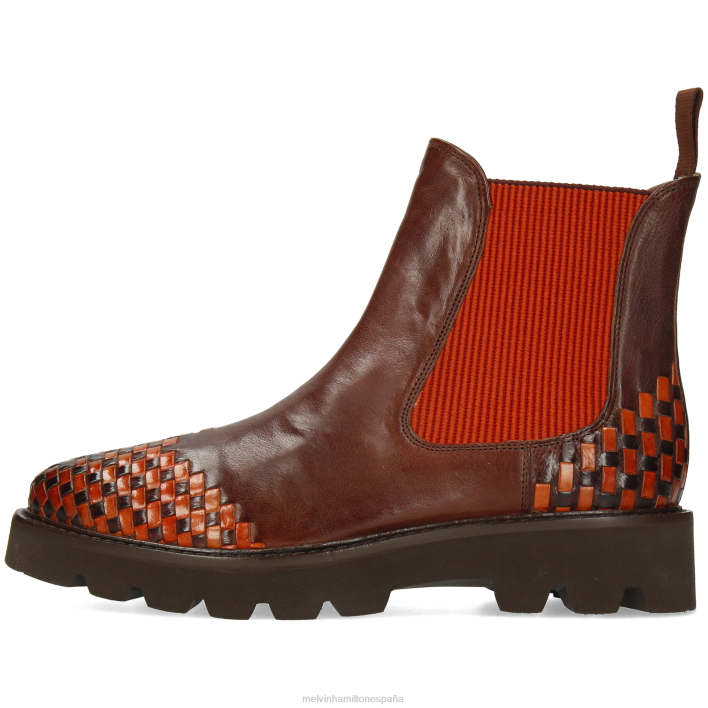 muchacha 10 mujer Melvin & Hamilton marrón JRT4889 botines