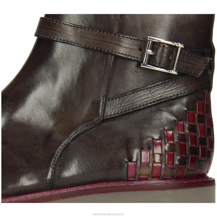 muchacha 14 mujer Melvin & Hamilton gris JRT4934 botines