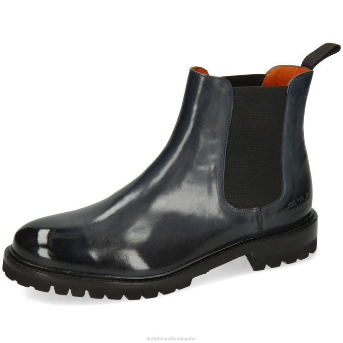 reina 8 mujer Melvin & Hamilton azul JRT4903 botines