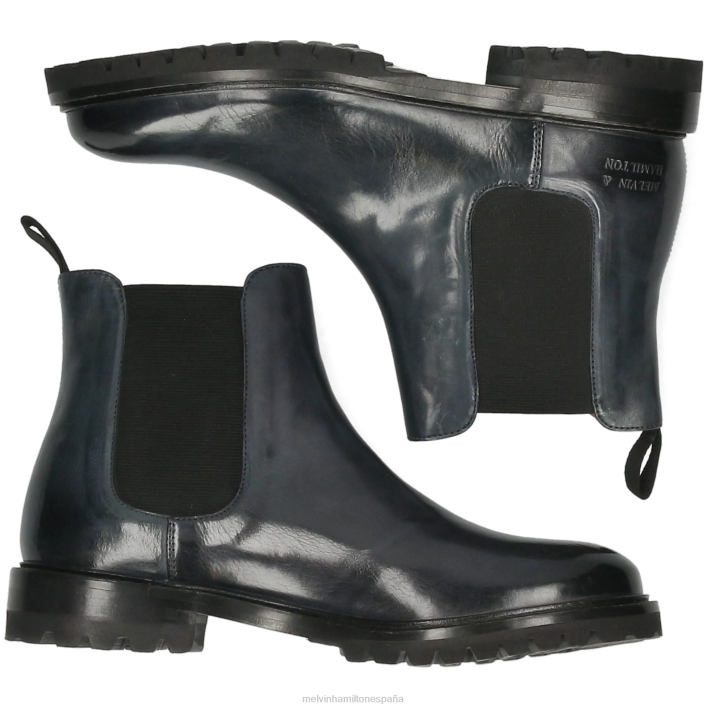 reina 8 mujer Melvin & Hamilton azul JRT4903 botines