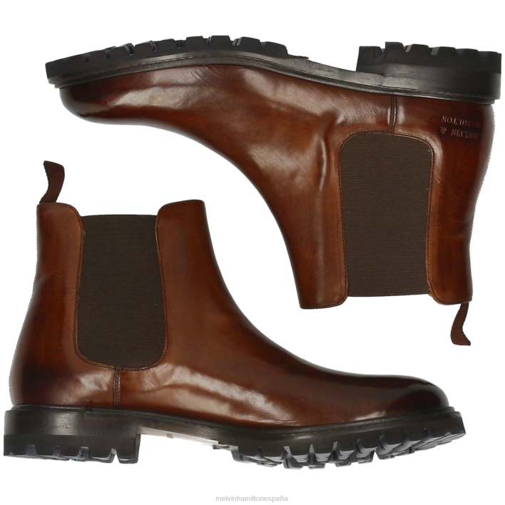reina 8 mujer Melvin & Hamilton marrón JRT4818 botines
