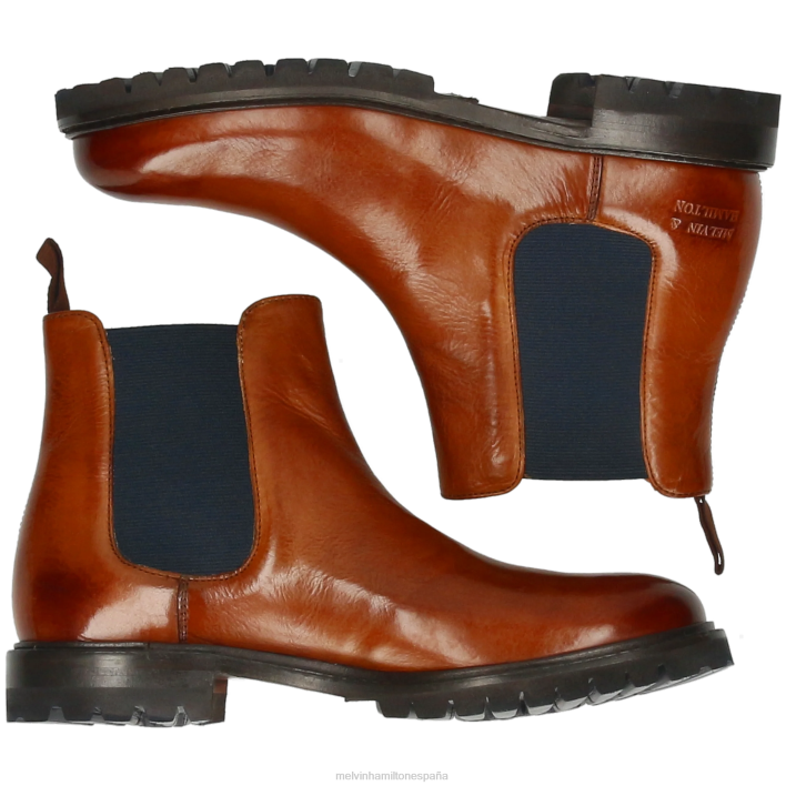 reina 8 mujer Melvin & Hamilton marrón JRT4823 botines