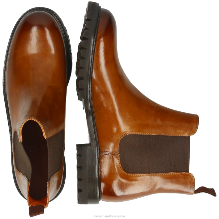 reina 8 mujer Melvin & Hamilton marrón JRT4826 botines