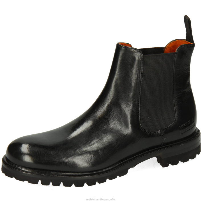 reina 8 mujer Melvin & Hamilton negro JRT4828 botines