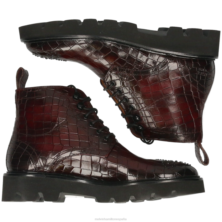 salida 109 mujer Melvin & Hamilton púrpura JRT4939 botines