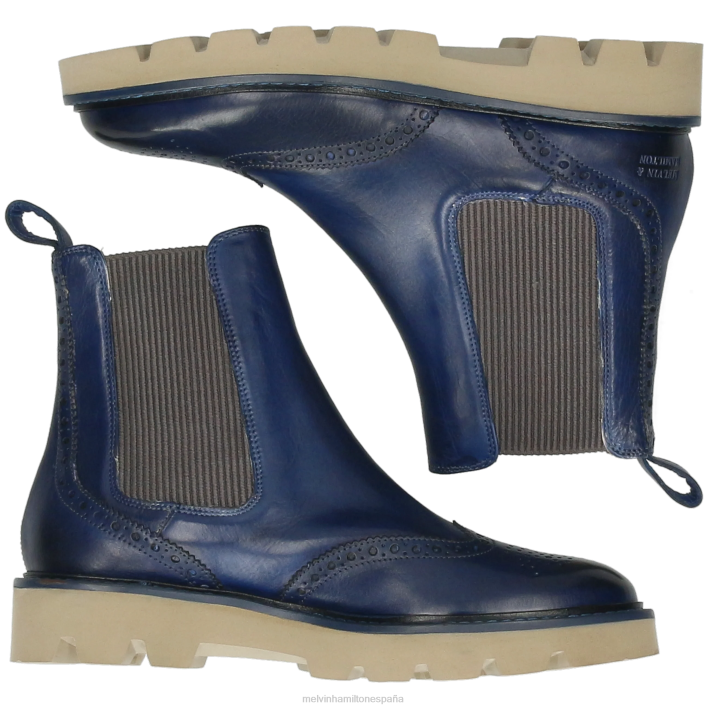 salida 112 mujer Melvin & Hamilton azul JRT4848 botines