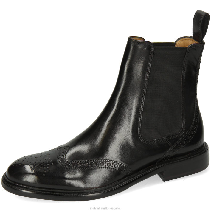 salida 112 mujer Melvin & Hamilton negro JRT41060 botines