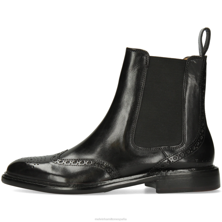 salida 112 mujer Melvin & Hamilton negro JRT41060 botines