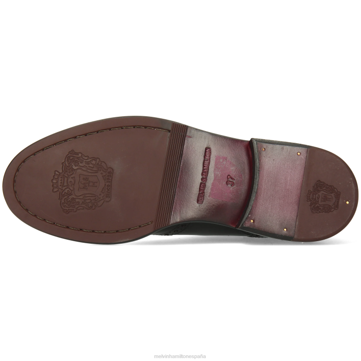 salida 112 mujer Melvin & Hamilton negro JRT41060 botines