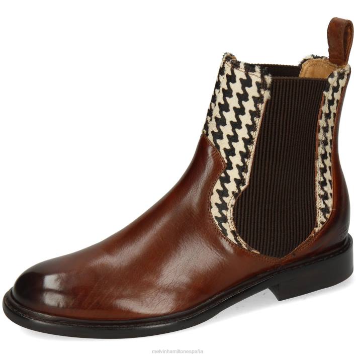 salida 113 mujer Melvin & Hamilton marrón JRT41062 botines