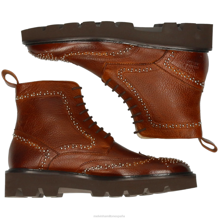 salida 120 mujer Melvin & Hamilton marrón JRT4879 botines