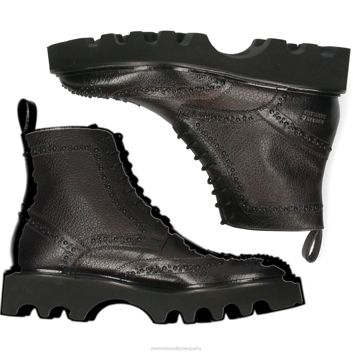 salida 120 mujer Melvin & Hamilton negro JRT4882 botines