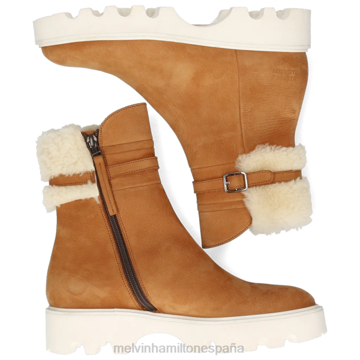 salida 138 mujer Melvin & Hamilton marrón JRT41090 botines