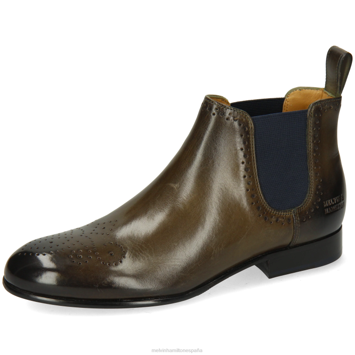 salida 16 mujer Melvin & Hamilton caqui JRT4914 botines