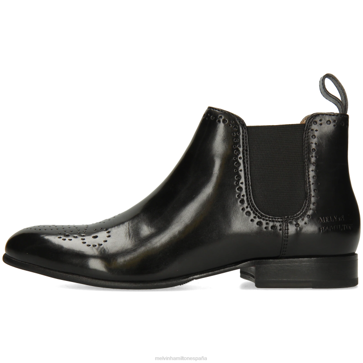 salida 16 mujer Melvin & Hamilton negro JRT4784 botines