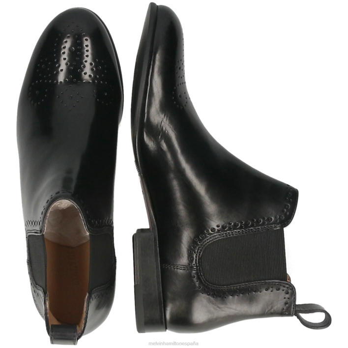 salida 16 mujer Melvin & Hamilton negro JRT4784 botines
