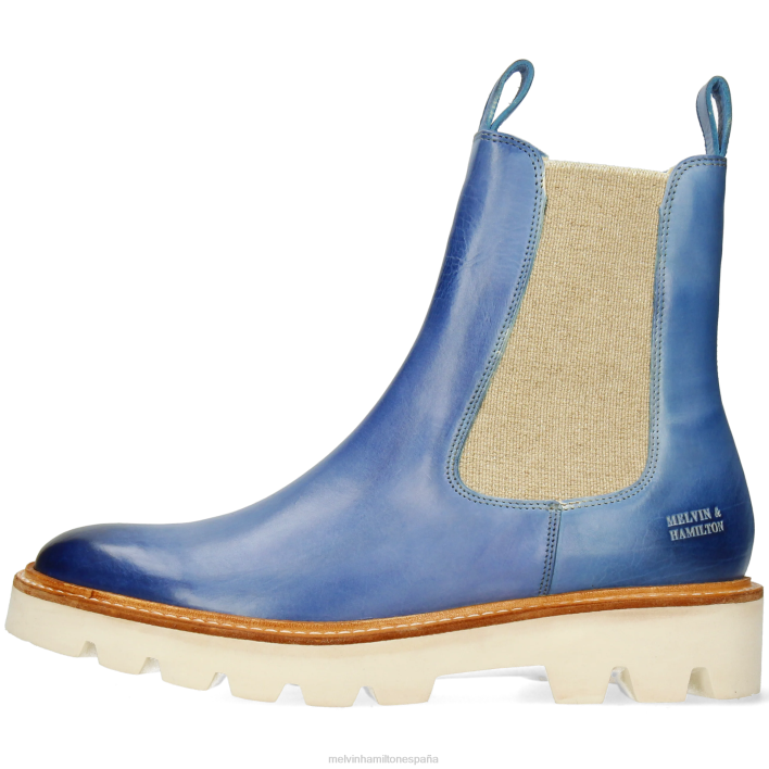salida 186 mujer Melvin & Hamilton azul JRT4862 botines