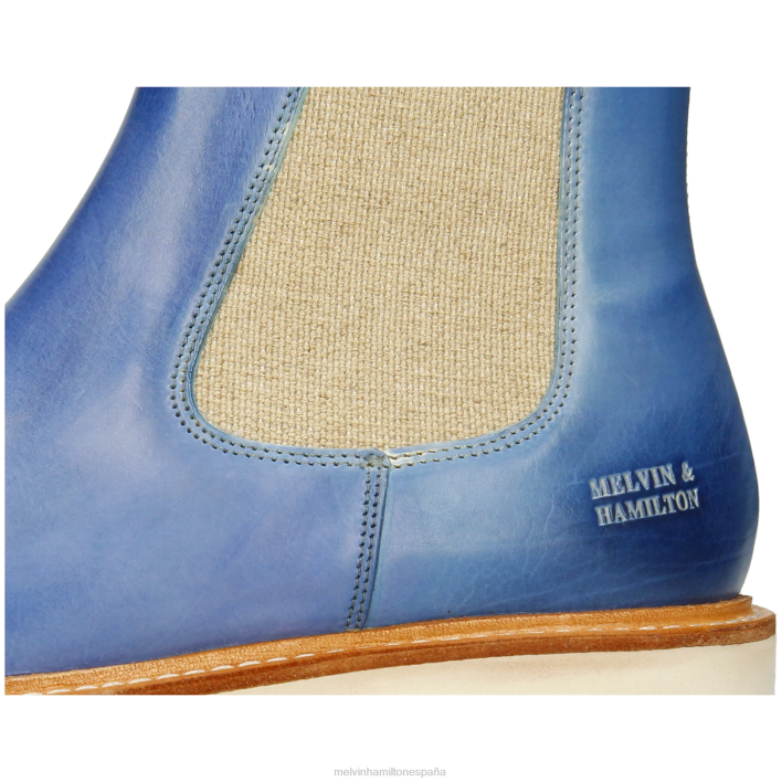 salida 186 mujer Melvin & Hamilton azul JRT4862 botines