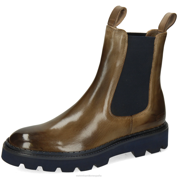 salida 186 mujer Melvin & Hamilton marrón JRT4815 botines