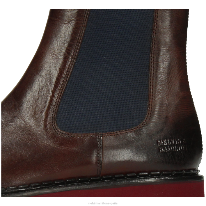 salida 186 mujer Melvin & Hamilton marrón JRT4860 botines
