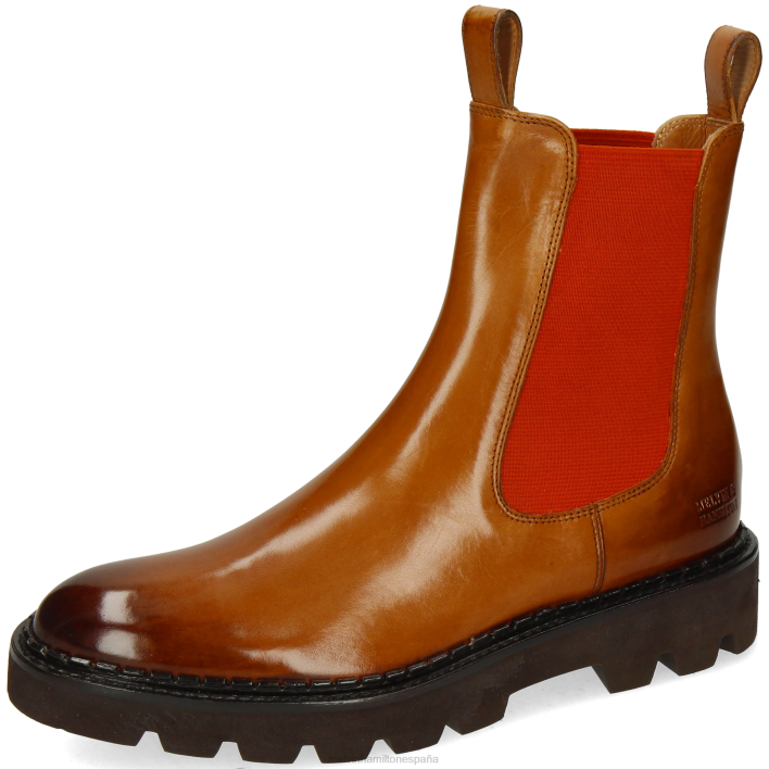 salida 186 mujer Melvin & Hamilton marrón claro JRT4885 botines