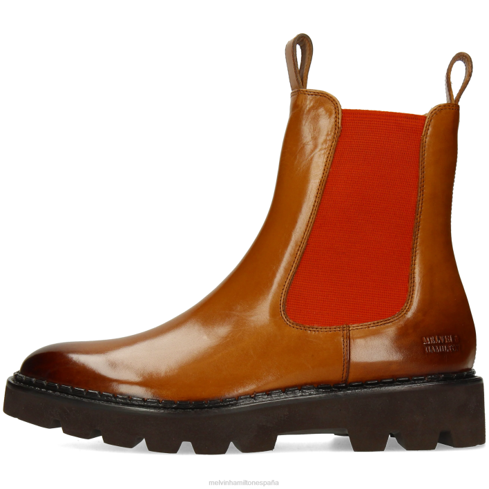 salida 186 mujer Melvin & Hamilton marrón claro JRT4885 botines