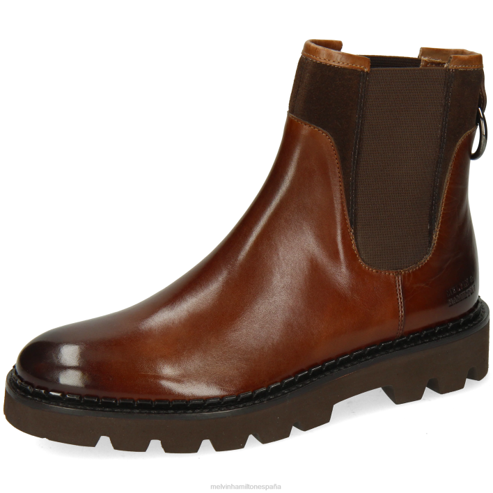 salida 187 mujer Melvin & Hamilton marrón JRT4896 botines
