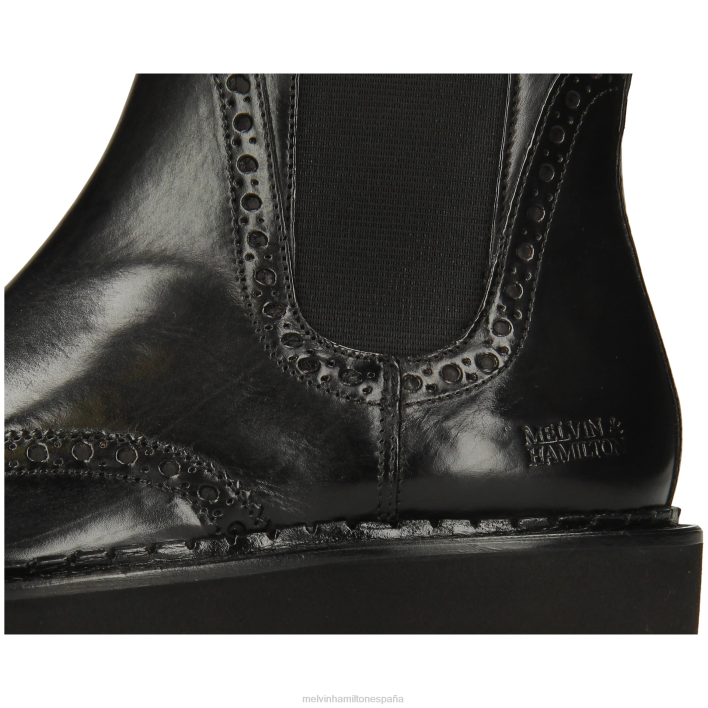 salida 192 mujer Melvin & Hamilton negro JRT4802 botines