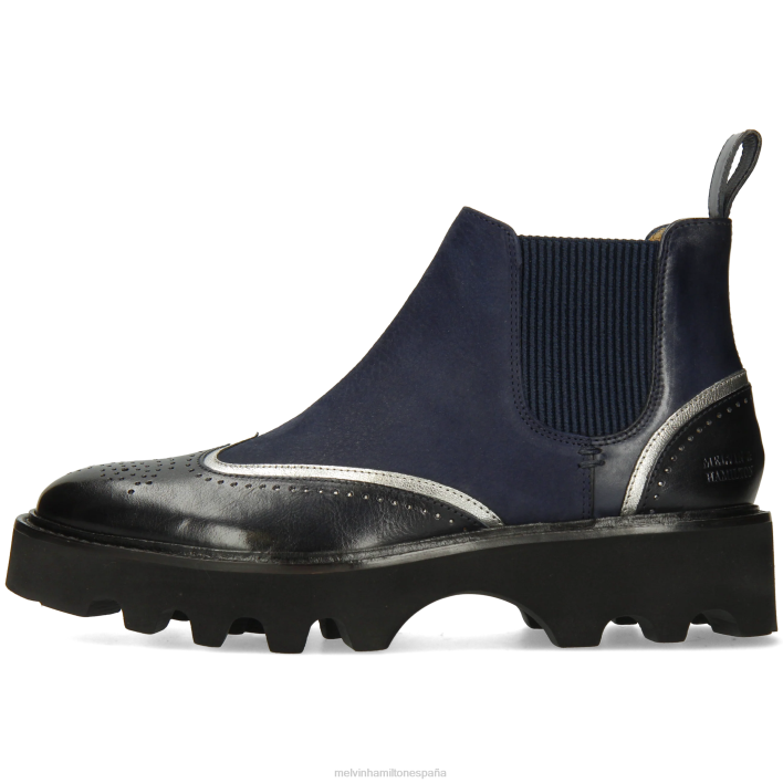 salida 19 mujer Melvin & Hamilton azul JRT4886 botines