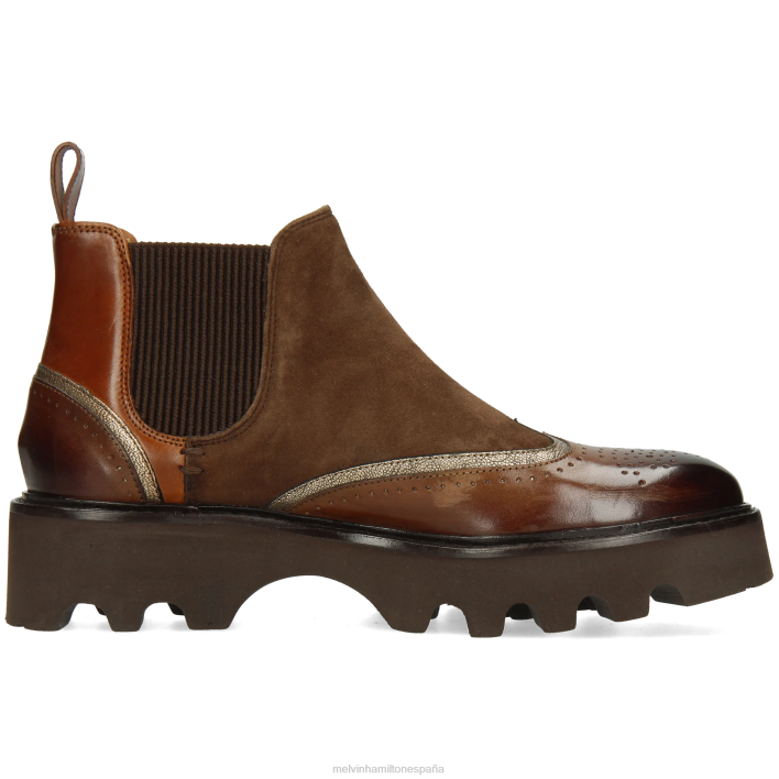 salida 19 mujer Melvin & Hamilton marrón JRT4822 botines