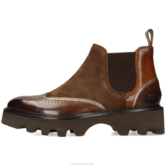 salida 19 mujer Melvin & Hamilton marrón JRT4822 botines