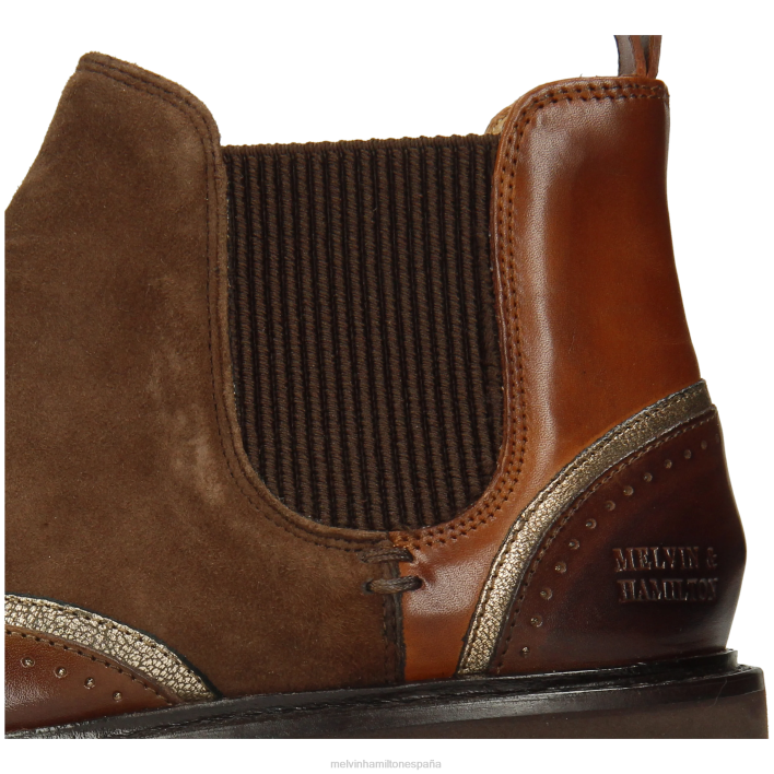 salida 19 mujer Melvin & Hamilton marrón JRT4822 botines