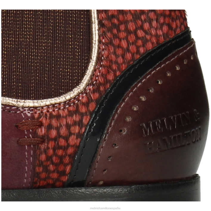 salida 19 mujer Melvin & Hamilton púrpura JRT41087 botines