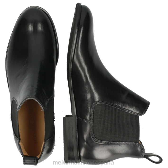 salida 25 mujer Melvin & Hamilton negro JRT41019 botines