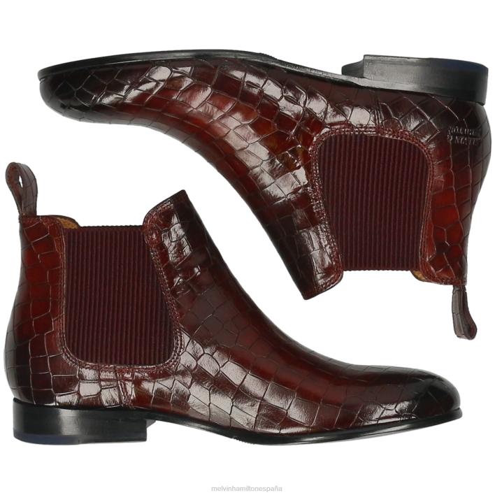 salida 25 mujer Melvin & Hamilton púrpura JRT4887 botines