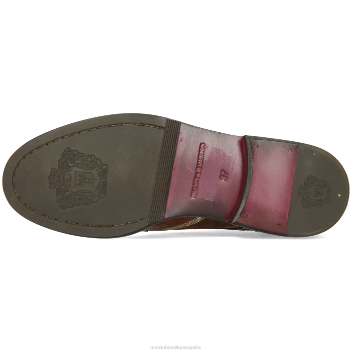 salida 30 mujer Melvin & Hamilton marrón JRT4982 botines