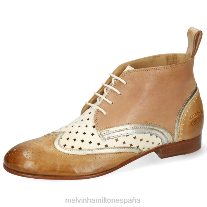salida 30 mujer Melvin & Hamilton marrón claro JRT41134 botines