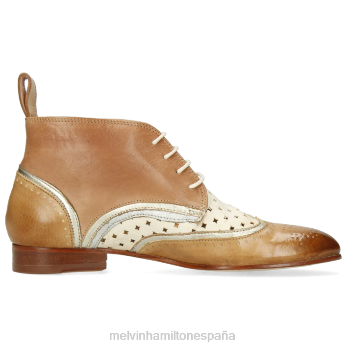 salida 30 mujer Melvin & Hamilton marrón claro JRT41134 botines