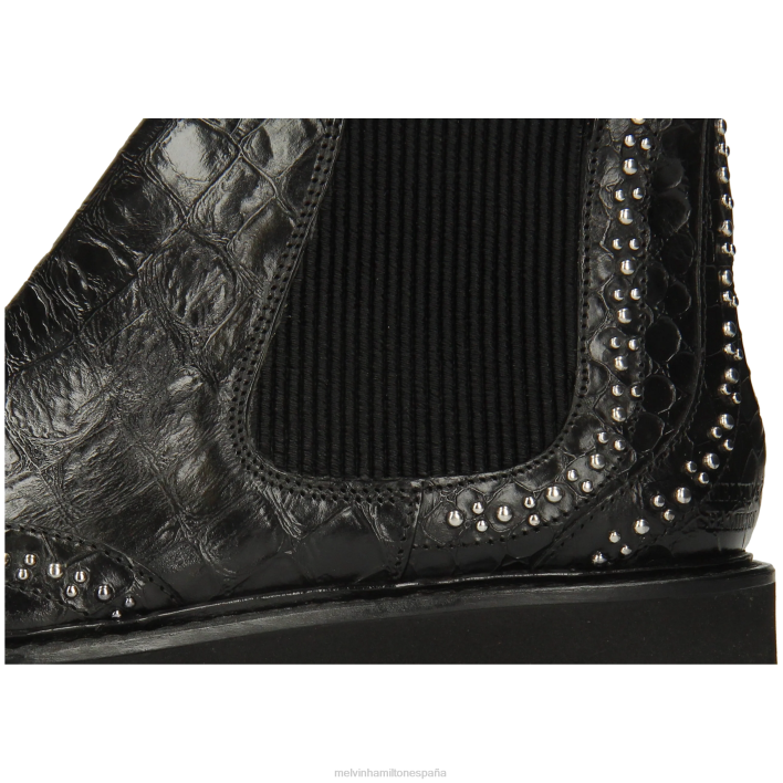 salida 45 mujer Melvin & Hamilton negro JRT4856 botines