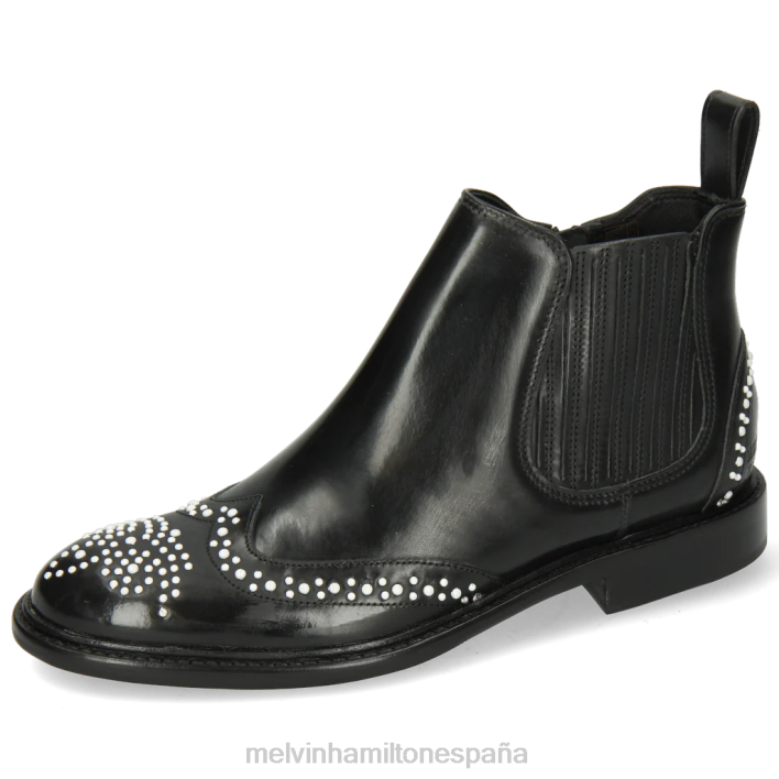 salida 46 mujer Melvin & Hamilton negro JRT41061 botines