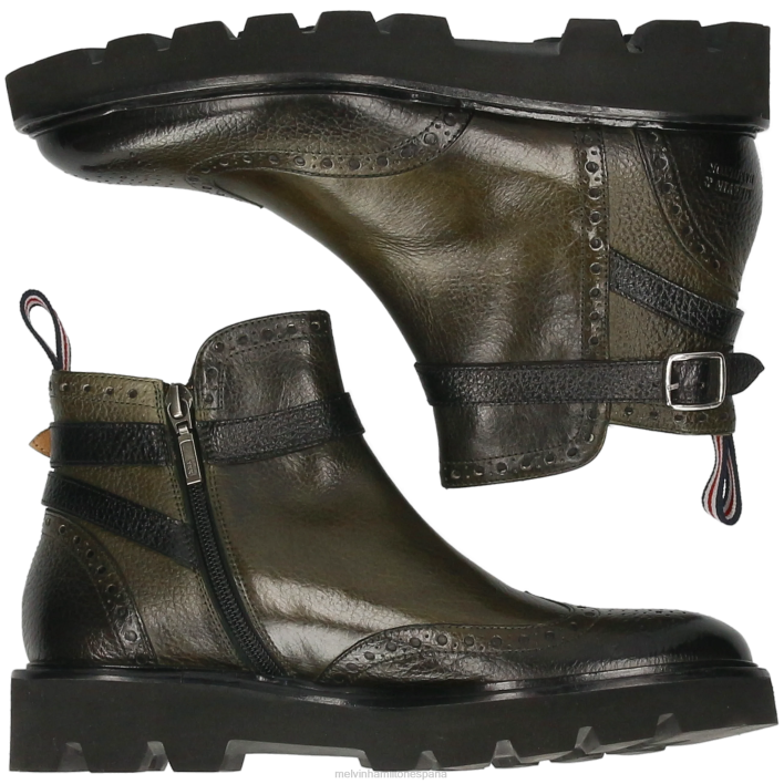 salida 60 mujer Melvin & Hamilton gris JRT4950 botines