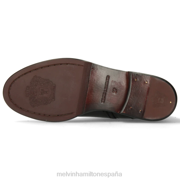 salida 85 mujer Melvin & Hamilton negro JRT41078 botines