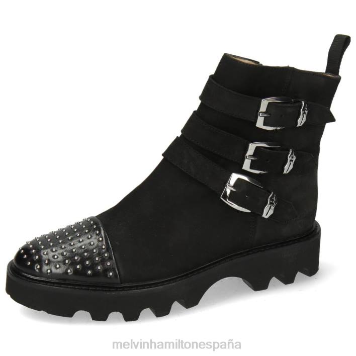 selina 20 mujer Melvin & Hamilton negro JRT41091 botines