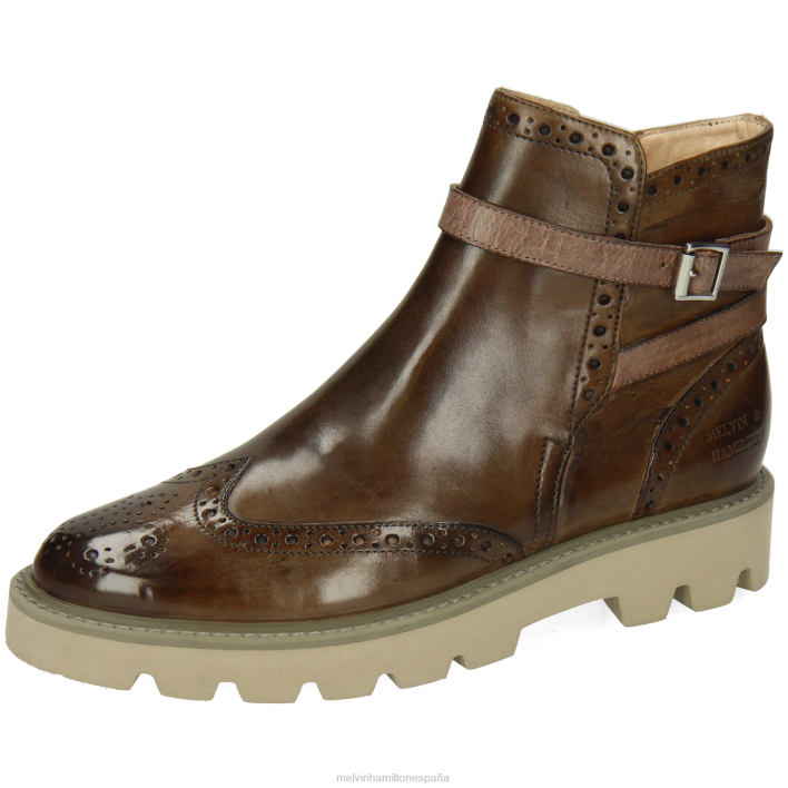 selina 25 mujer Melvin & Hamilton gris pardo JRT4904 botines