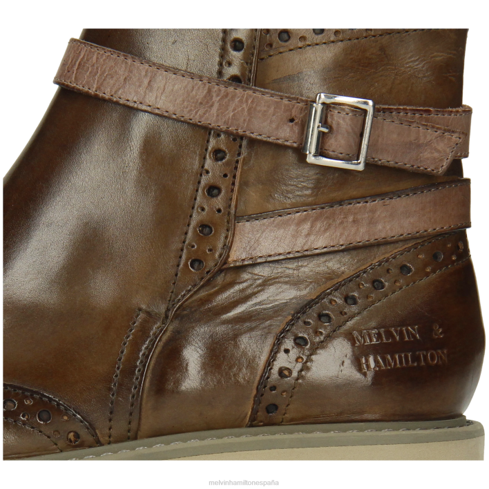 selina 25 mujer Melvin & Hamilton gris pardo JRT4904 botines
