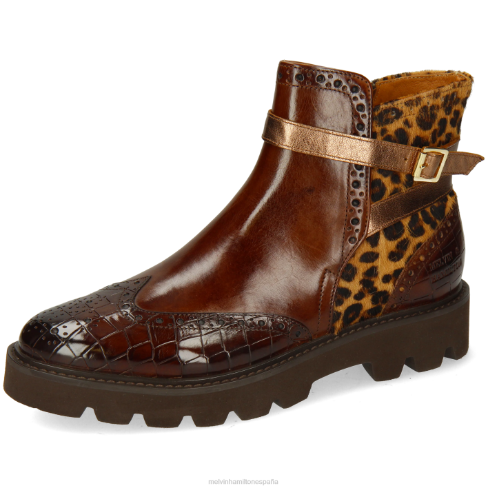 selina 25 mujer Melvin & Hamilton marrón JRT4894 botines