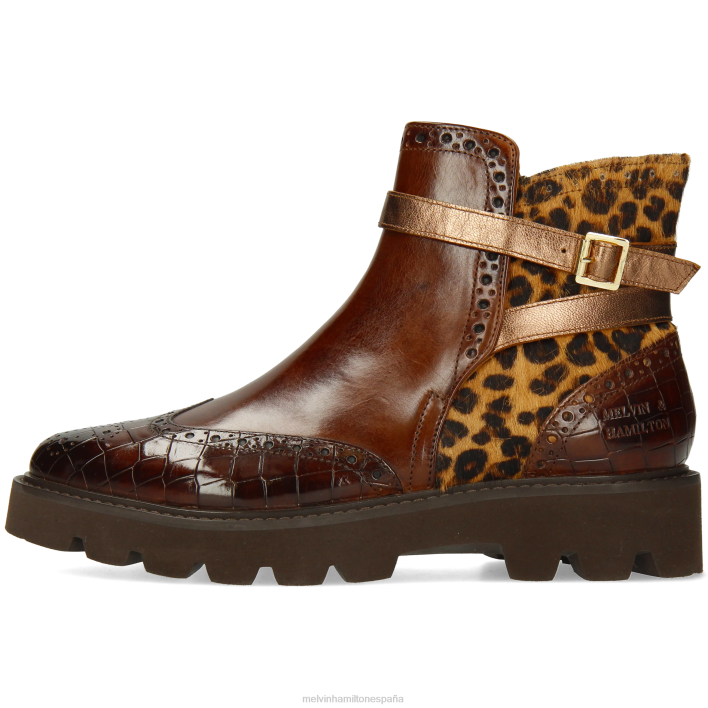 selina 25 mujer Melvin & Hamilton marrón JRT4894 botines